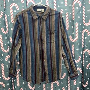 Croft & Barrow Multicolor Striped Men's Shirt